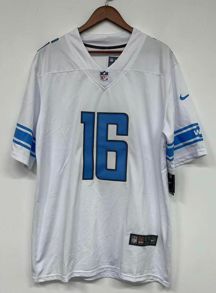 Jared Goff Detroit Lions Official NFL Nike Jersey white product image 2