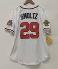 John Smoltz Atlanta Braves 1995 Mitchell & Ness Jersey white product image 1