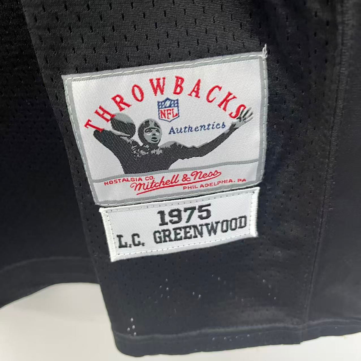 L.C. Greenwood Pittsburgh Steelers Jersey black Mitchell & product image 4