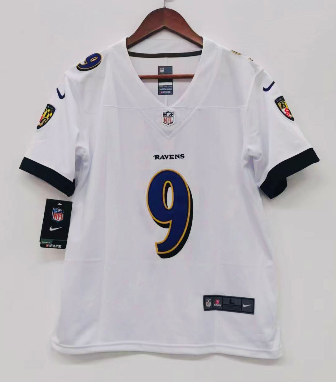 Justin Tucker Baltimore Ravens YOUTH Jersey White product image 2