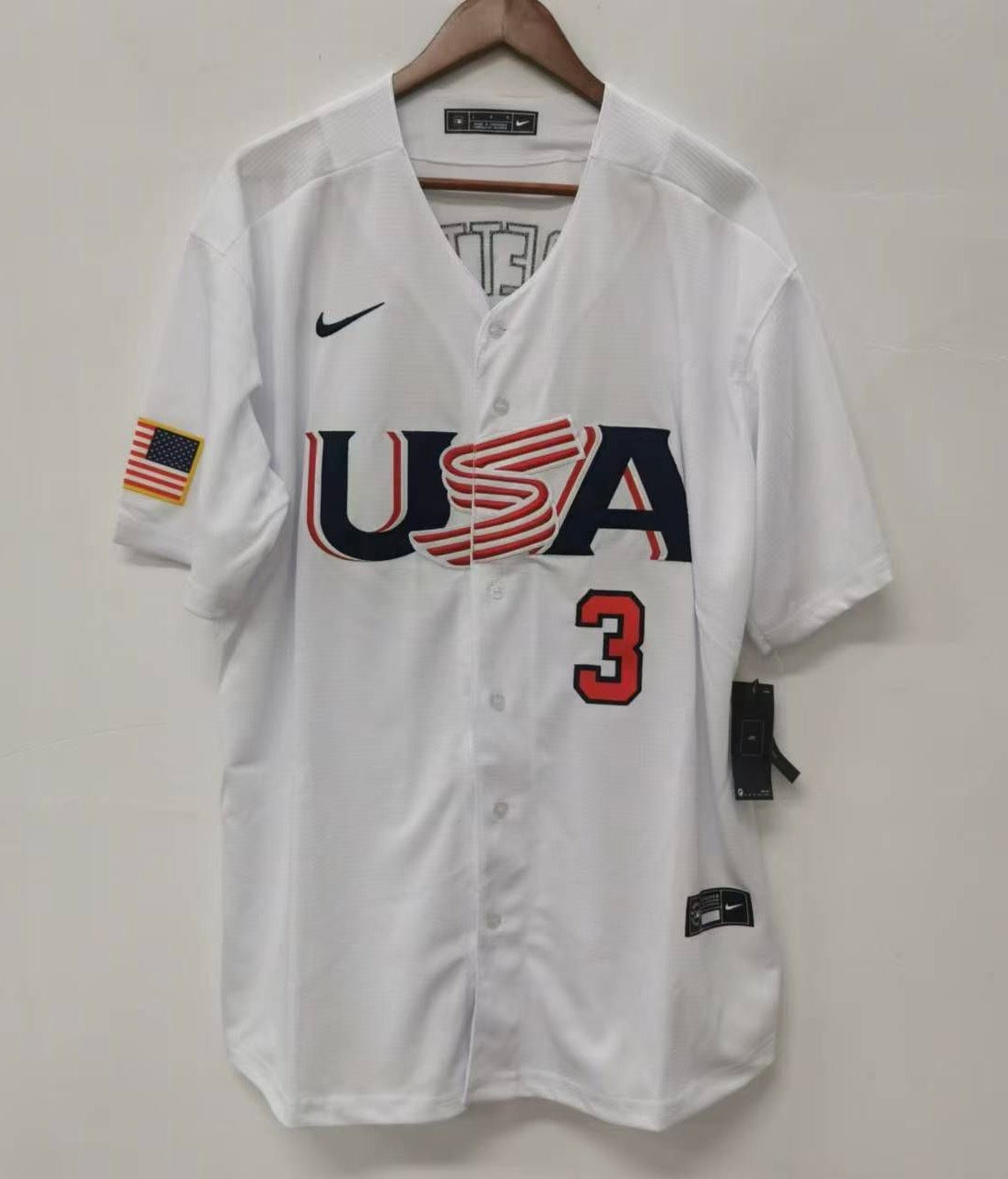 Mookie Betts Team USA Baseball jersey Nike White product image 2
