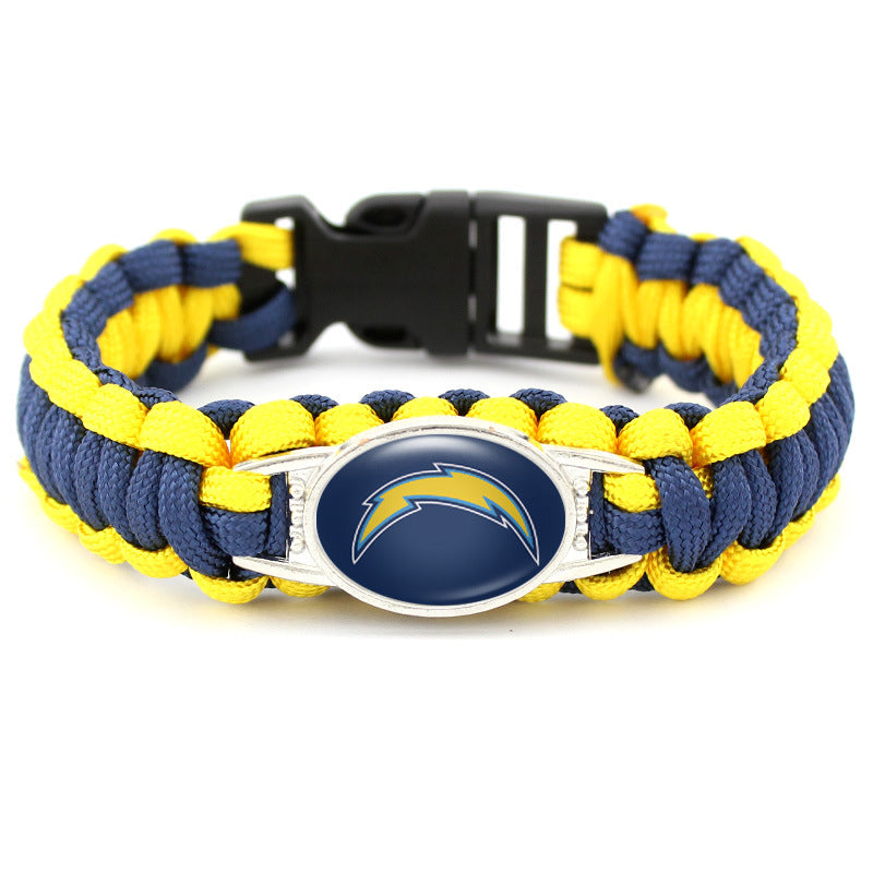 Los Angeles Chargers snap clasp bracelet product image 1