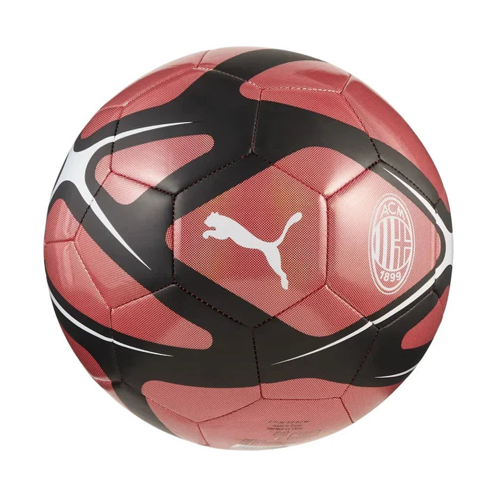 AC Milan Puma Red/Black 2025/26 Culture Soccer Ball product image 2, provided for visual reference and product detail review