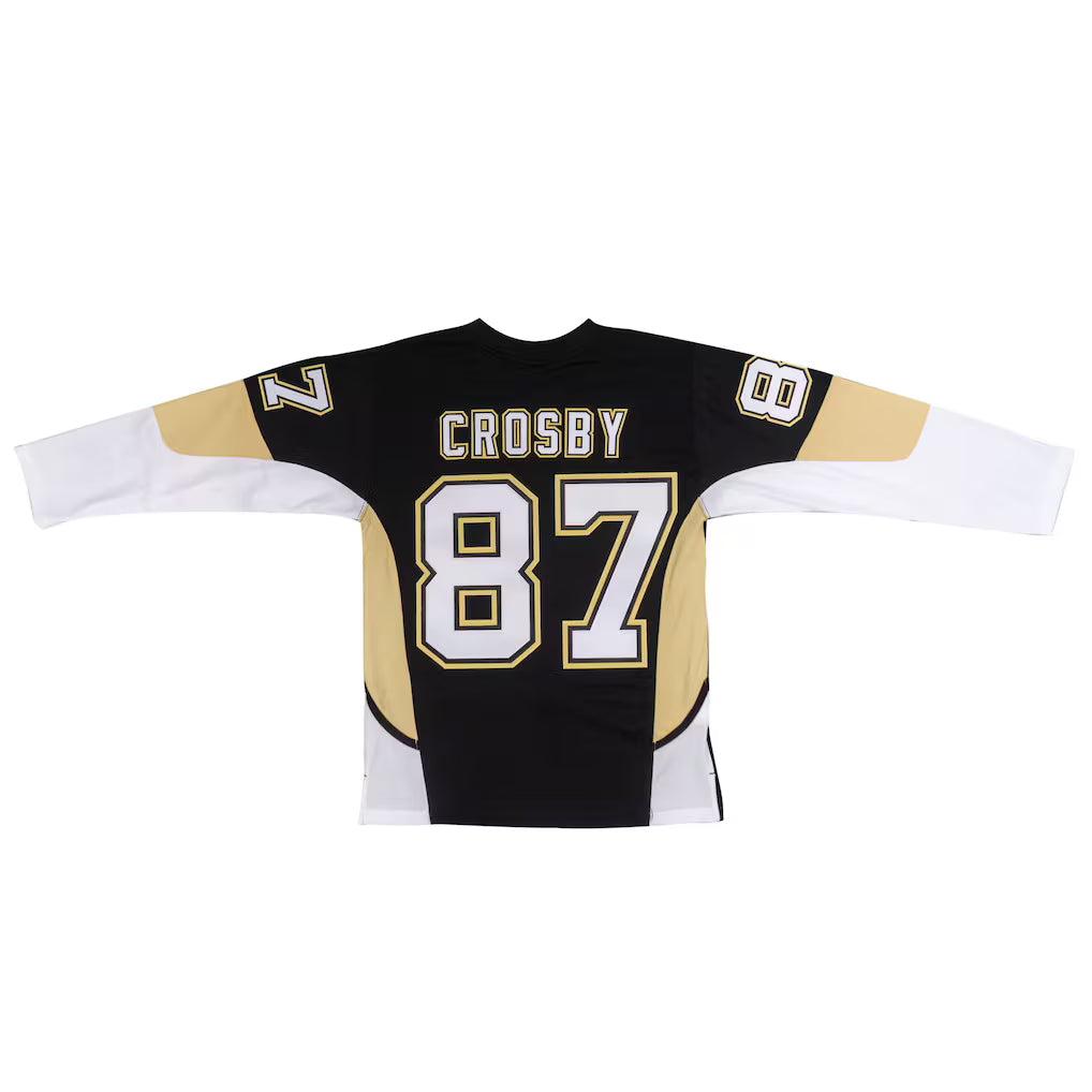 Sidney Crosby Pittsburgh Penguins NHL Mitchell & Ness Men Black 2008-09 Power Play Authentic Jersey product image 1,