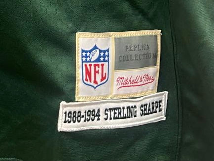 Sterling Sharpe Green Bay Packers Official NFL Jersey product image 3