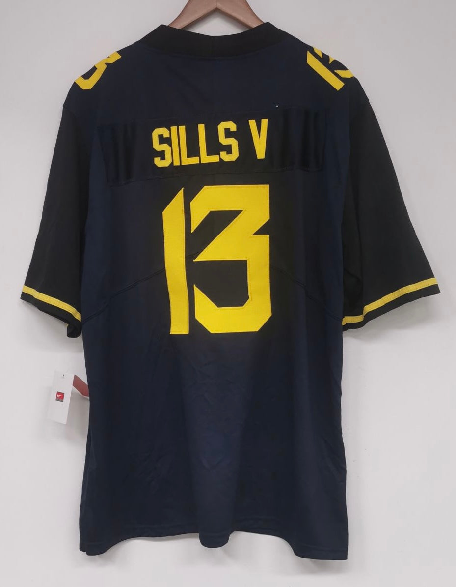 David Sills West Virginia Mountaineers official NCAA Nike product image 1