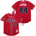 Hank Aaron Atlanta Milwaukee Braves Jersey 1974 Mitchell & product image 1