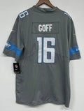Jared Goff Detroit Lions Official NFL Nike Jersey gray product image 1