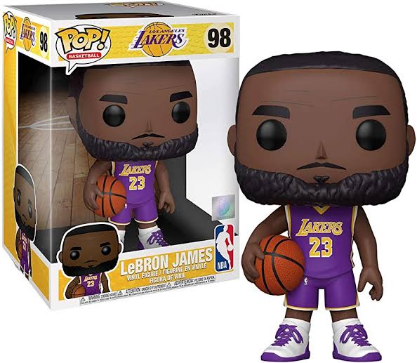 Lebron James Los Angeles Lakers Funko Pop figure product image 1