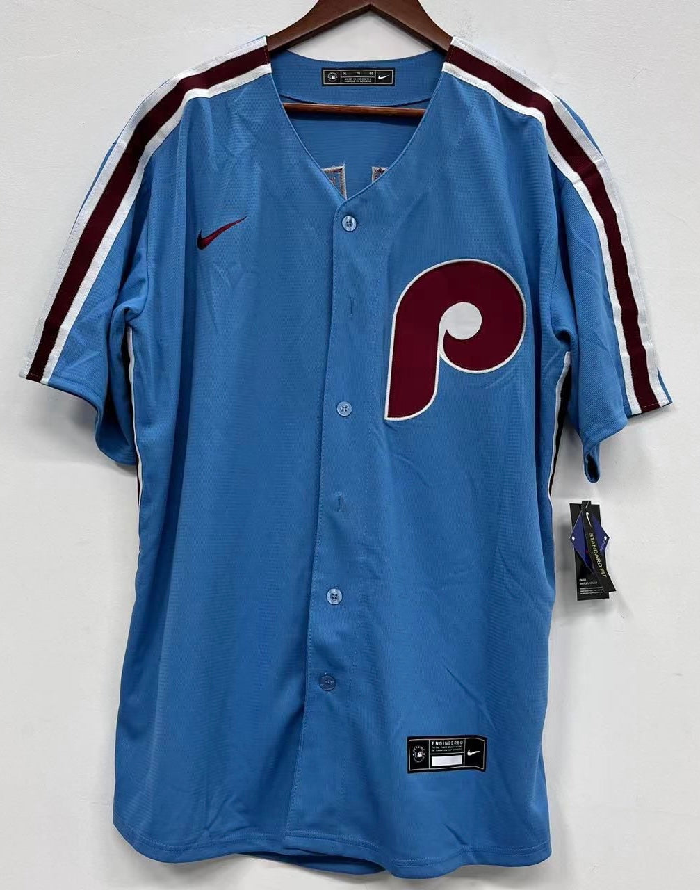Chase Utley Philadelphia Phillies Official MLB Jersey blue product image 2