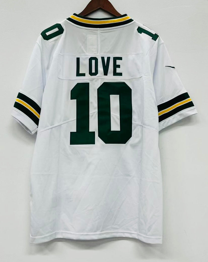 Jordan Love Green Bay Packers Official NFL Jersey White product image 1