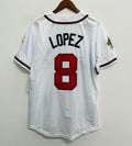 Javier Lopez Atlanta Braves 1995 Mitchell & Ness white product image 1
