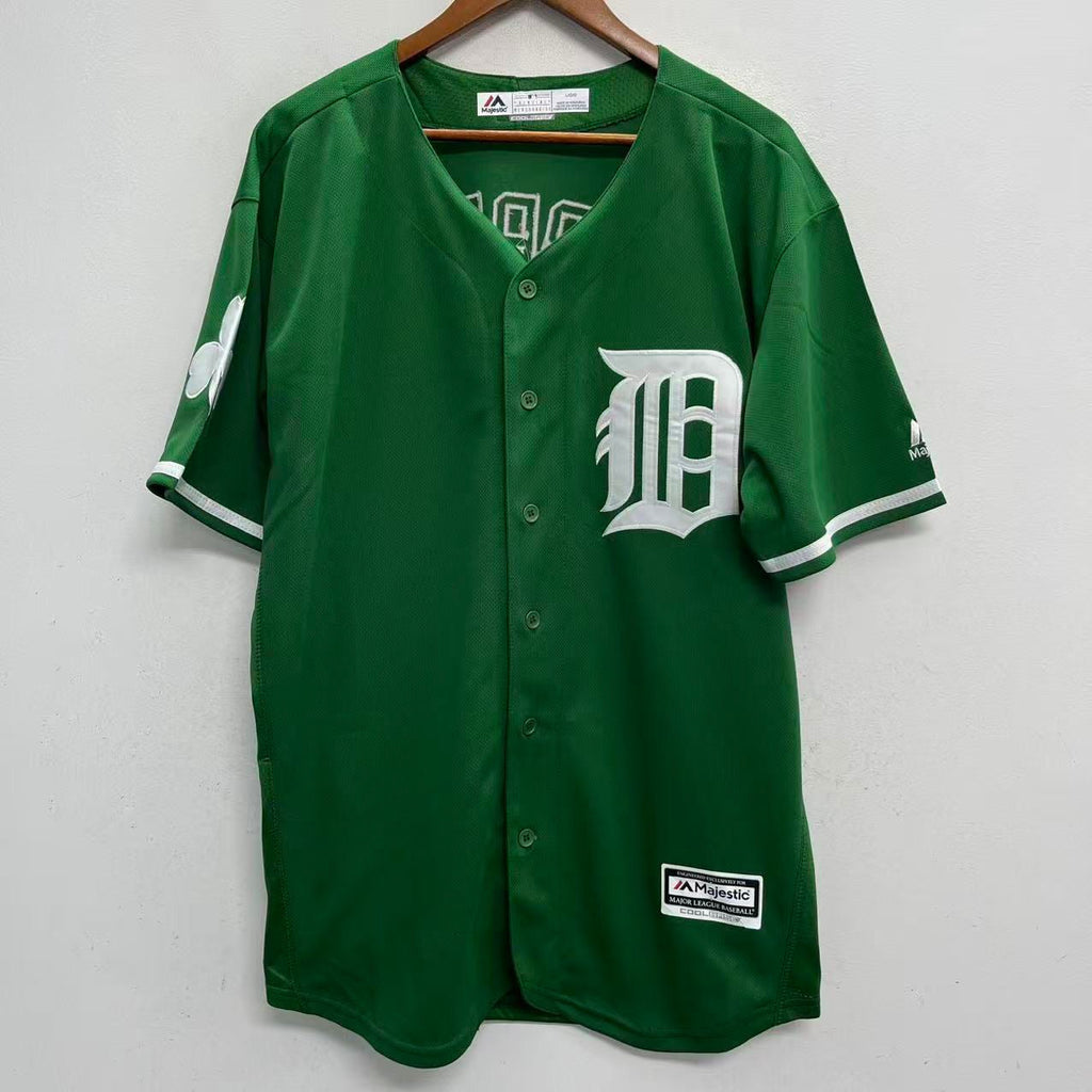 Miguel Cabrera Detroit Tigers St. Patrick’s Day Green Jersey product image 3