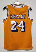 Kobe Bryant YOUTH Los Angeles Lakers Jersey Yellow #24 product image 1