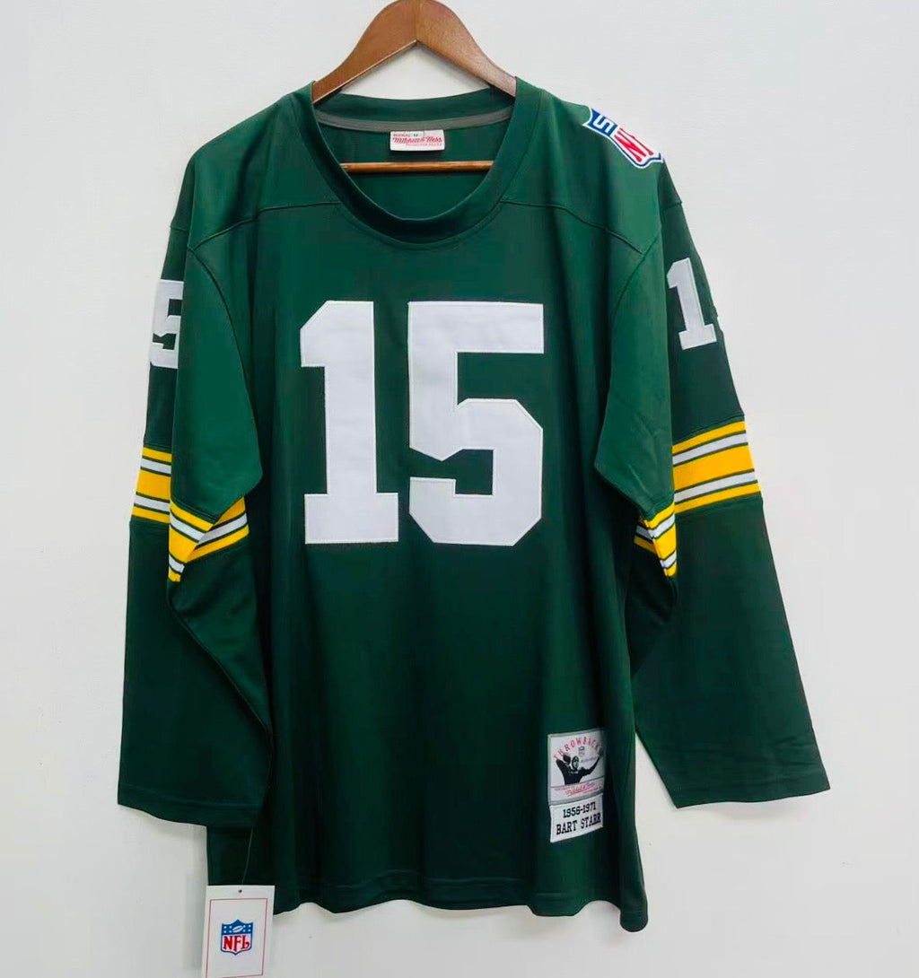 Bart Starr Green Bay Packers Official NFL Jersey Mitchell & product image 2