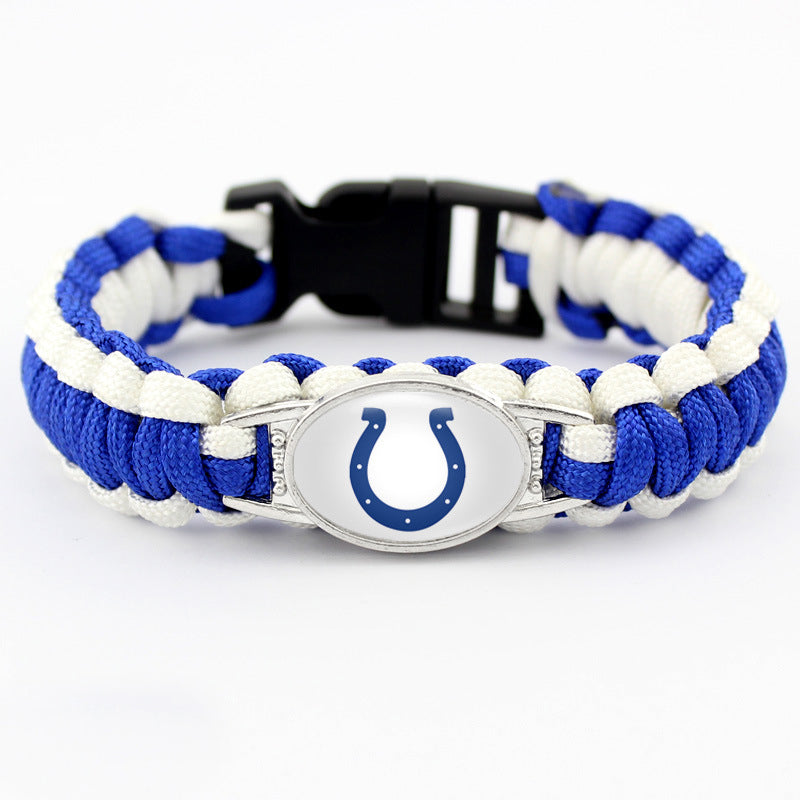 Indianapolis Colts snap clasp bracelet product image 1