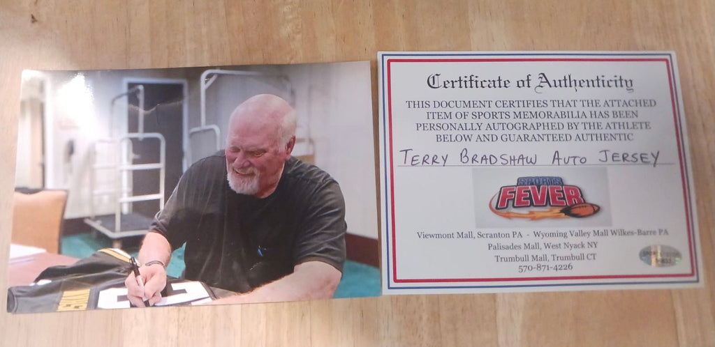 Terry Bradshaw autographed Pittsburgh Steelers Custom product image 3