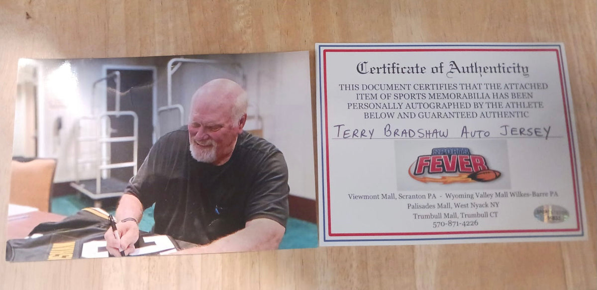 Terry Bradshaw autographed Pittsburgh Steelers Custom product image 3