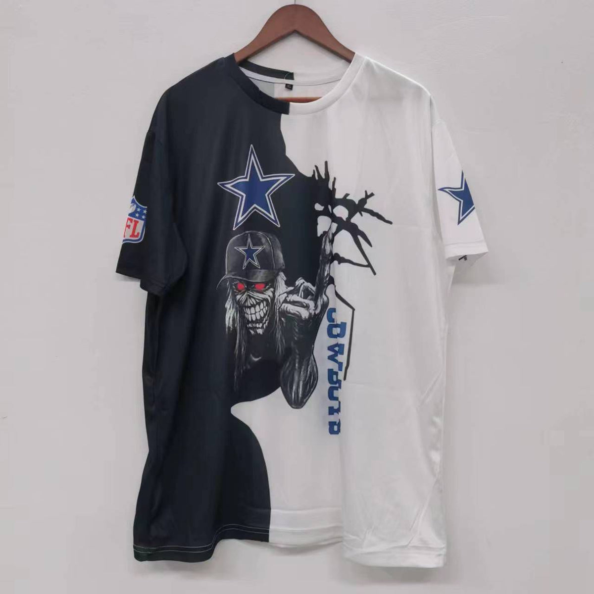 Dallas Cowboys skeleton T shirt product image 2