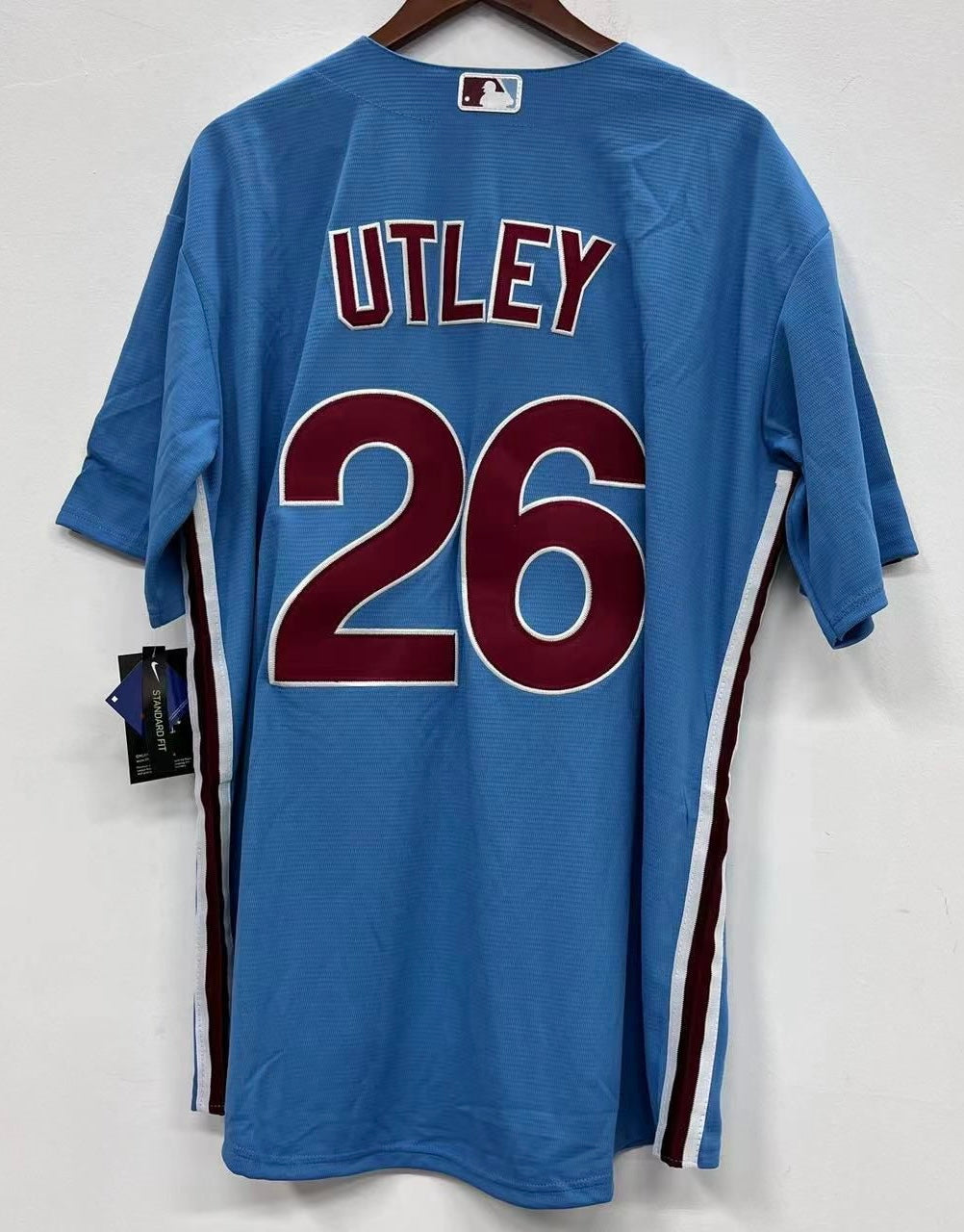 Chase Utley Philadelphia Phillies Official MLB Jersey blue product image 1