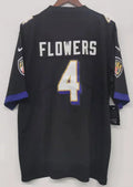 Zay Flowers Baltimore Ravens official NFL Nike Jersey black product image 1