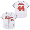 Hank Aaron Atlanta Milwaukee Braves Jersey 1963 Mitchell & product image 1