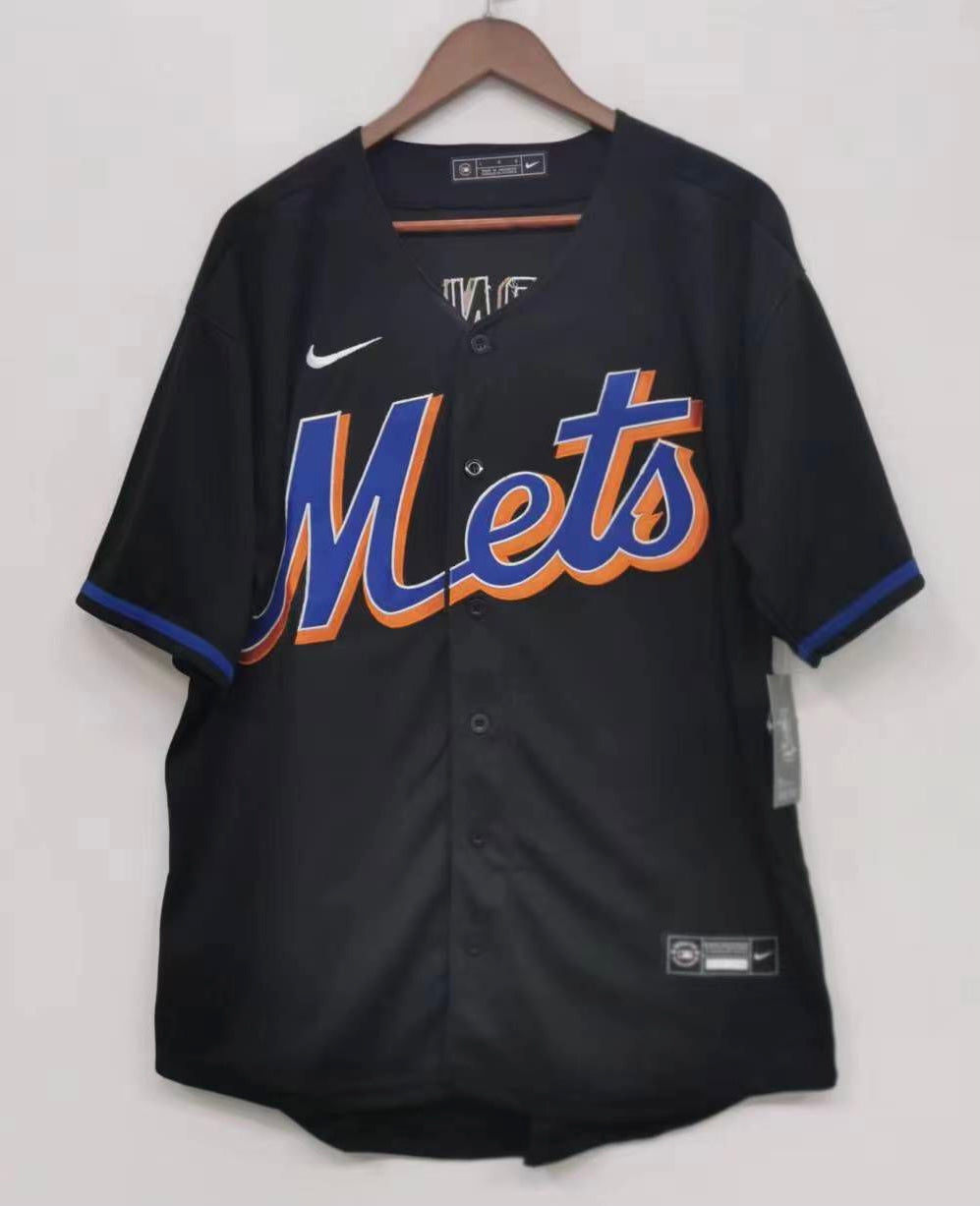 Pete Alonso New York Mets Official MLB Nike Jersey black product image 3