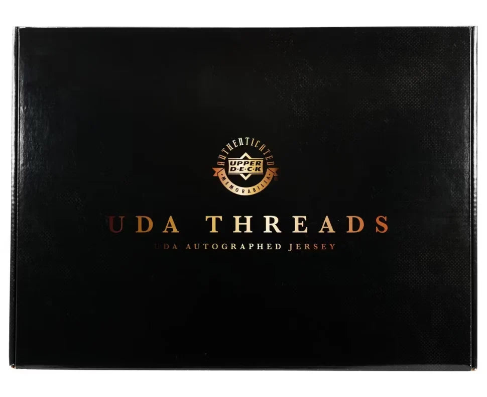 2025 Upper Deck UDA Threads Autographed Authentic Jersey Box product image 2, provided for visual reference and product