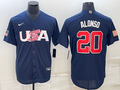Pete Alonso Team USA Baseball jersey Nike Blue product image 1