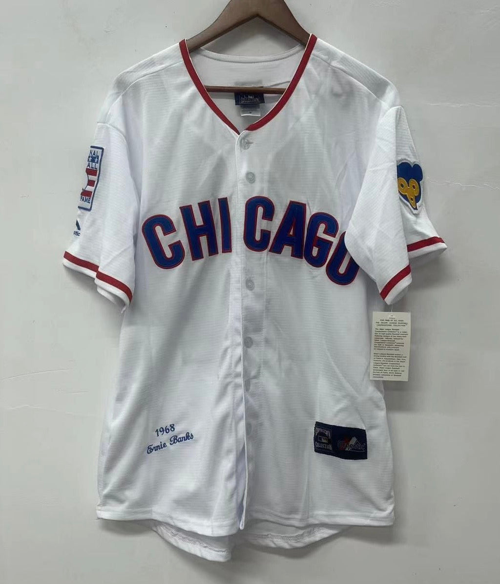 Ernie Banks Chicago Cubs Jersey 1968 Cooperstown Collection product image 2