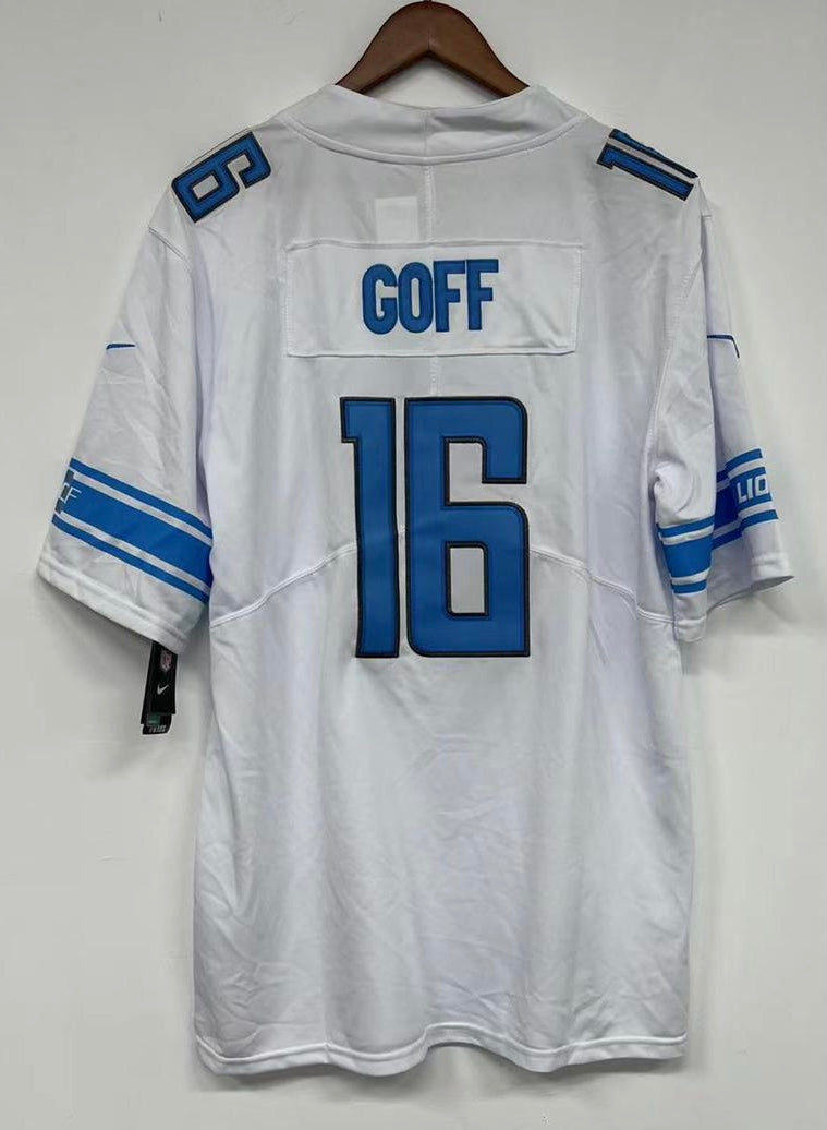 Jared Goff Detroit Lions Official NFL Nike Jersey white product image 1