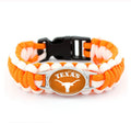Texas Longhorns snap clasp bracelet product image 1