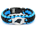 Carolina Panthers snap clasp bracelet product image 1