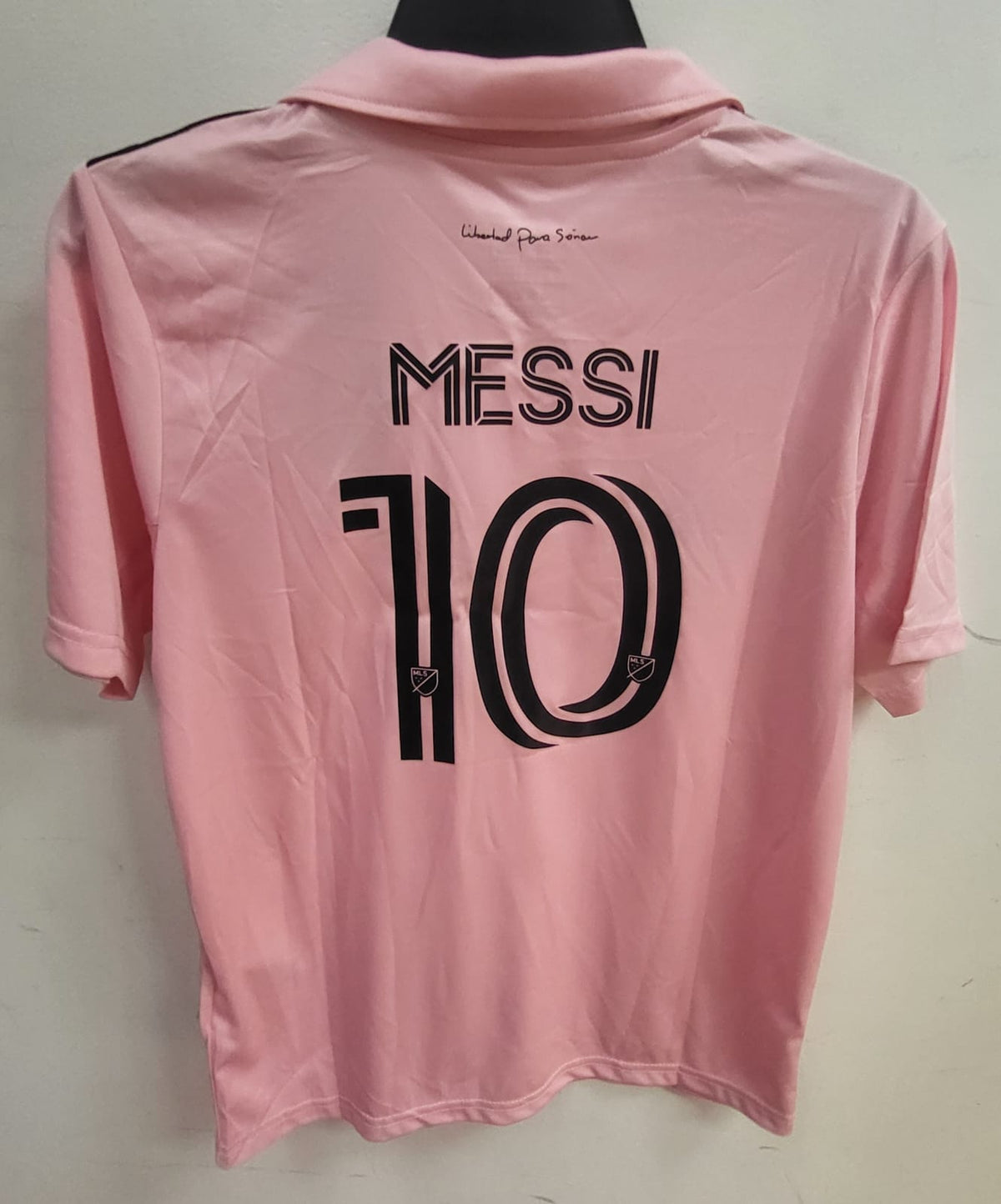 Lionel Messi Inter Miami Soccer Futbol Jersey pink YOUTH product image 1