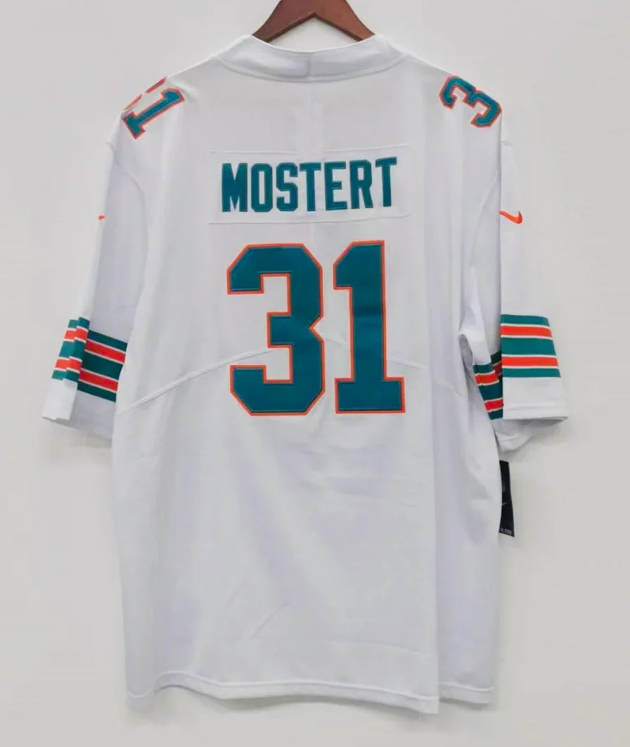Raheem Mostert Miami Dolphins official Nike Jersey white product image 1