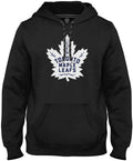 Toronto Maple Leafs NHL Bulletin Men Black Express White Twill Logo Hoodie product image 1, provided for visual reference