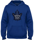 Toronto Maple Leafs NHL Bulletin Men Royal Blue Express Twill Blue Logo Hoodie product image 1, provided for visual