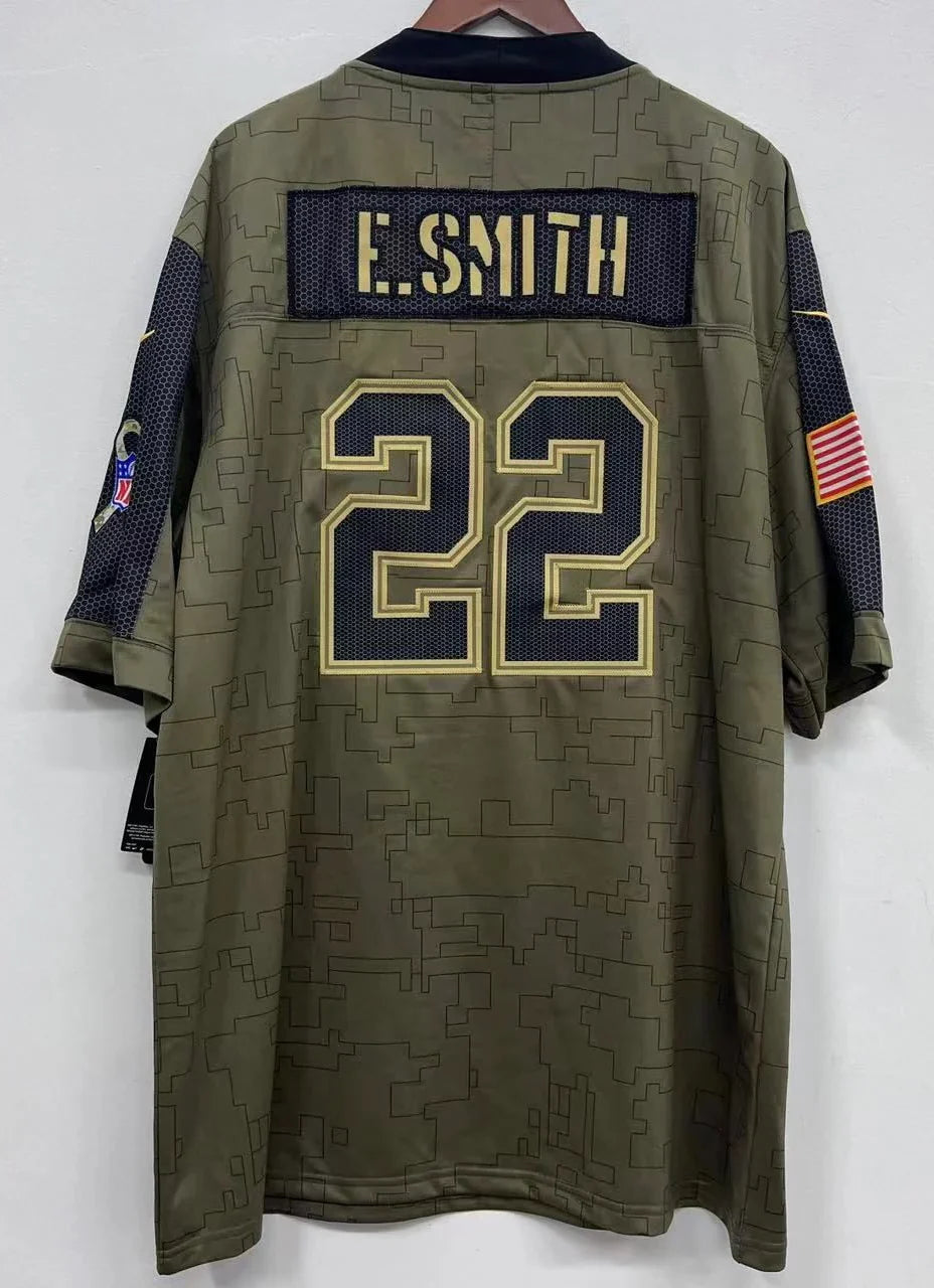 Emmitt Smith Dallas Cowboys Official Nike military salute product image 1