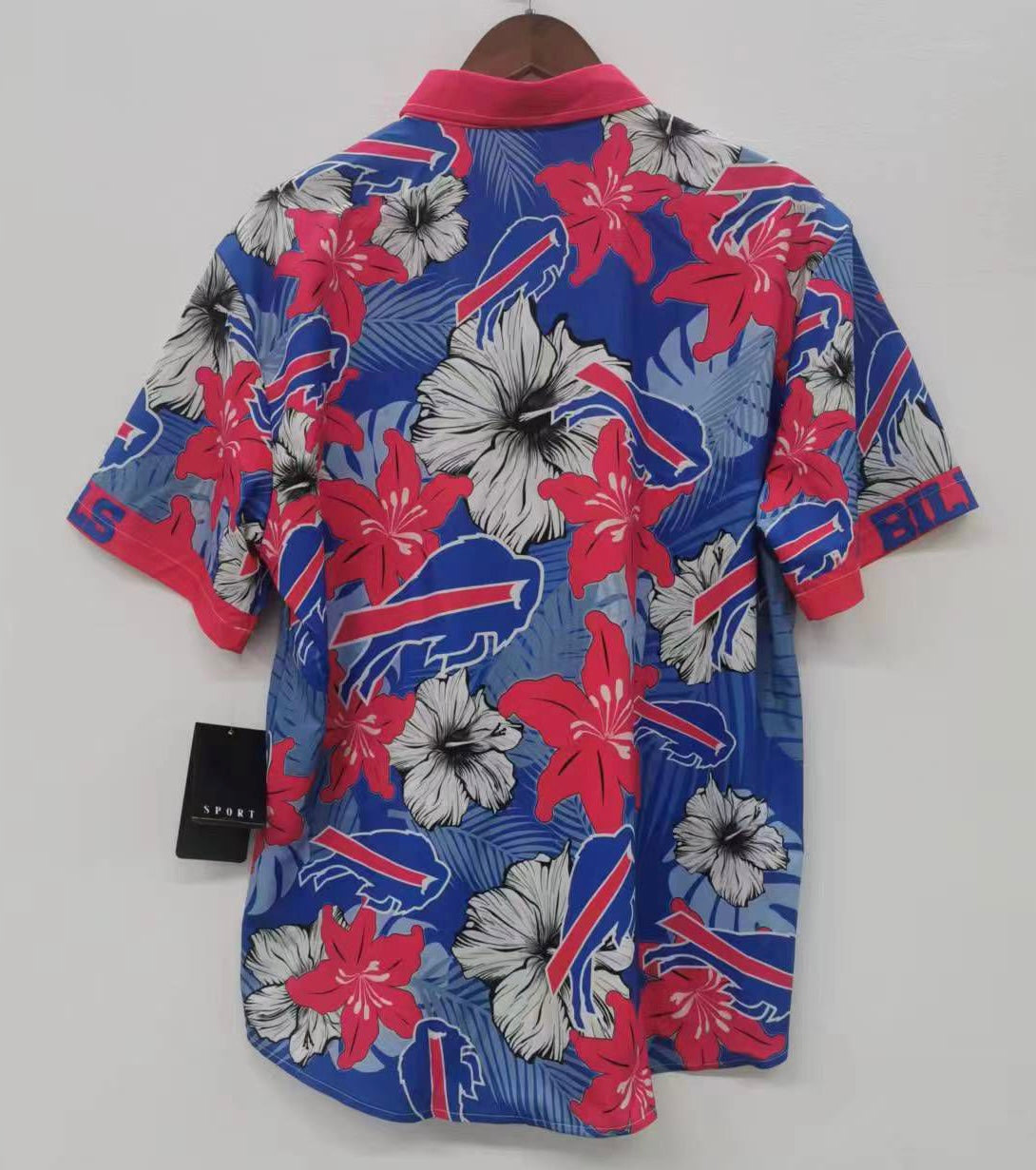 Buffalo Bills Official NFL Floral Palm shirt product image 2