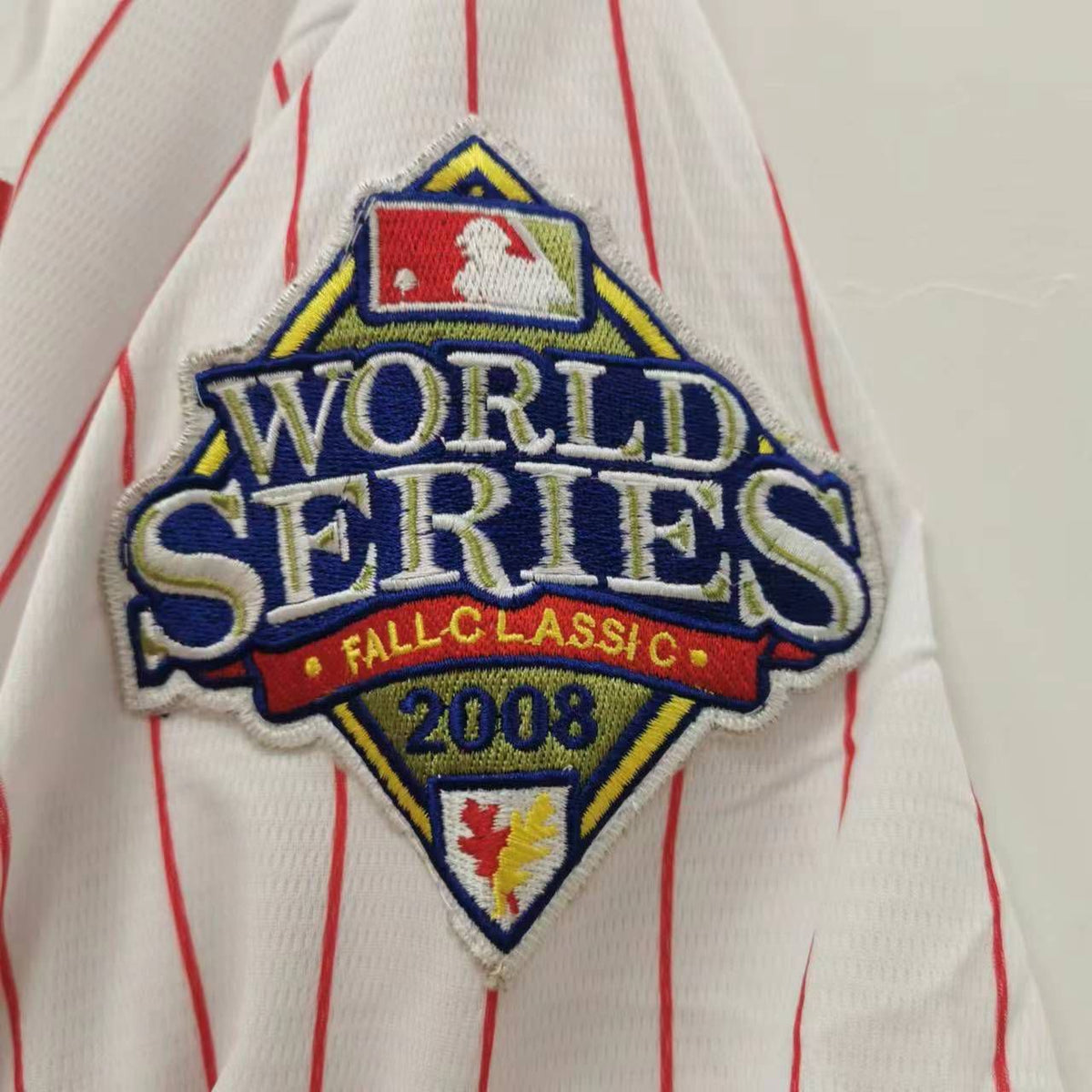 Cole Hamels Philadelphia Phillies 2008 World Series Jersey product image 3