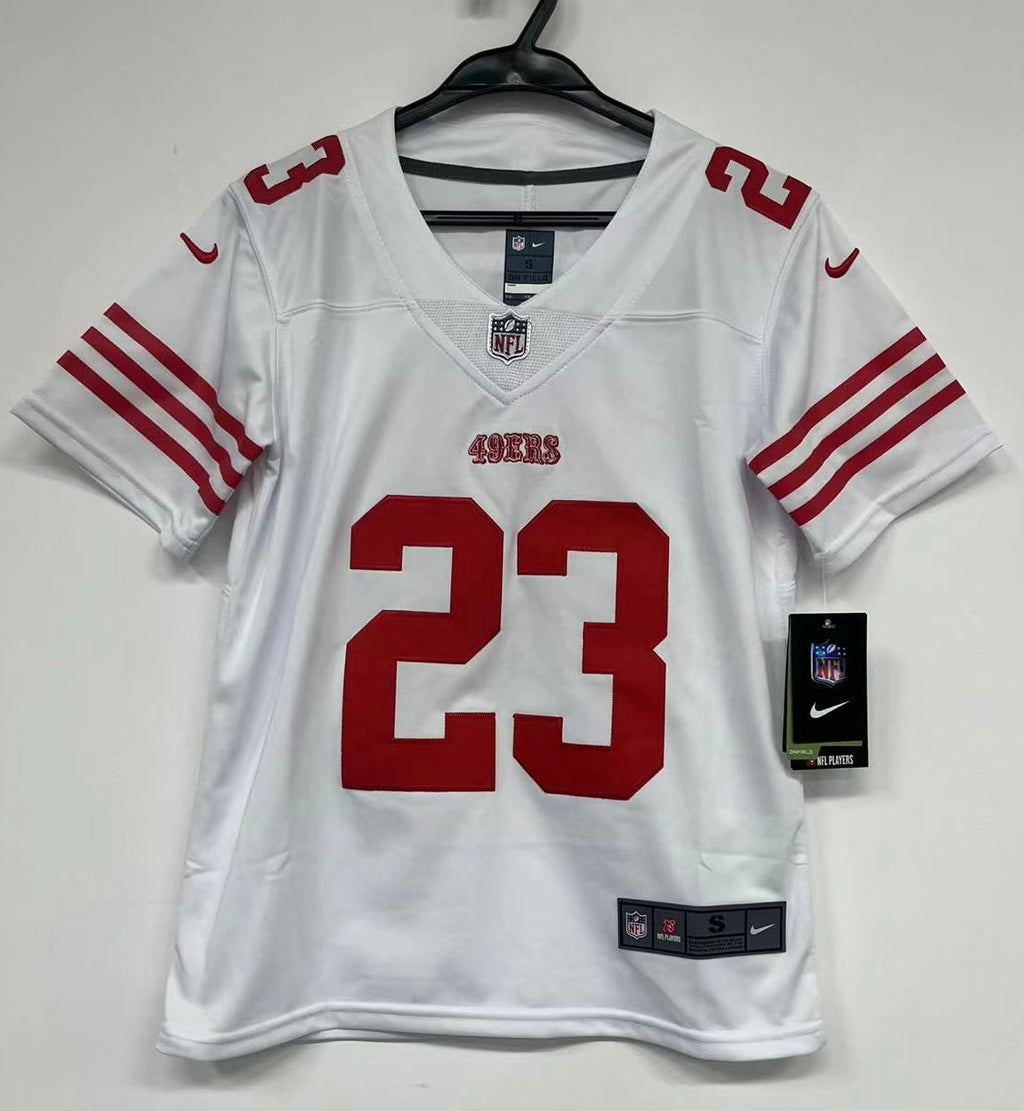 Christian McCaffrey San Francisco 49ers YOUTH Jersey white product image 2