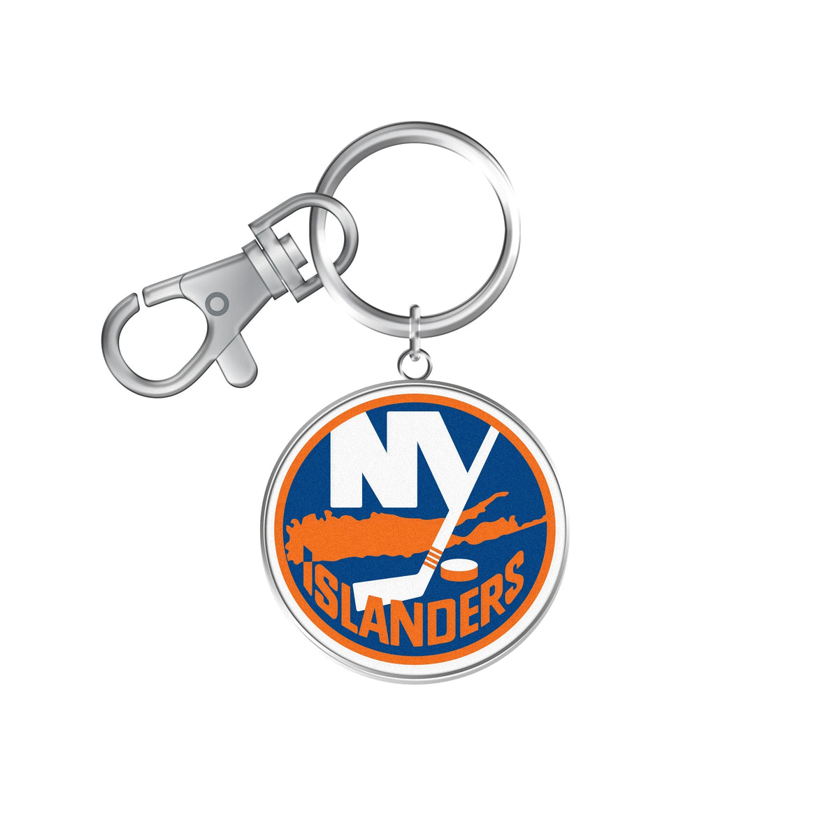 New York Islanders NHL TSV Team Logo Keychain product image 1, provided for visual reference and product detail review