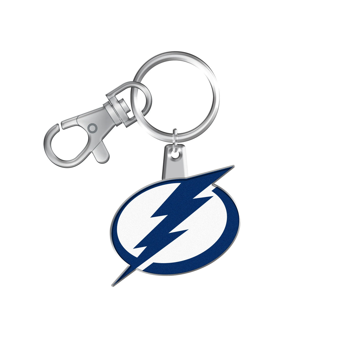 Tampa Bay Lightning NHL TSV Team Logo Keychain product image 1, provided for visual reference and product detail review
