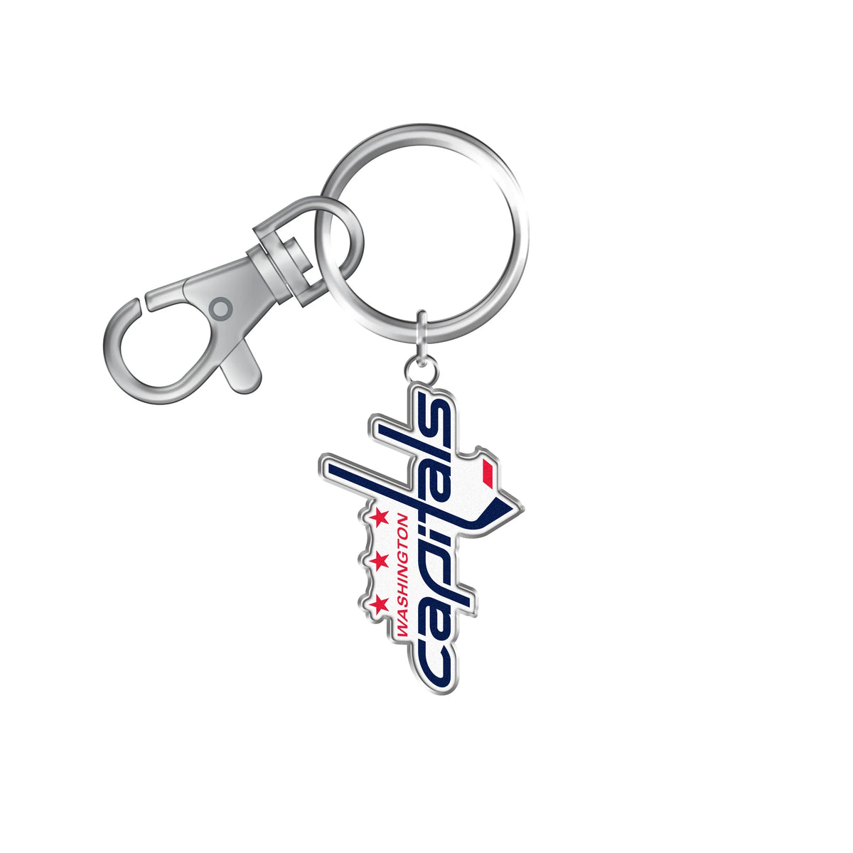 Washington Capitals NHL TSV Team Logo Keychain product image 1, provided for visual reference and product detail review