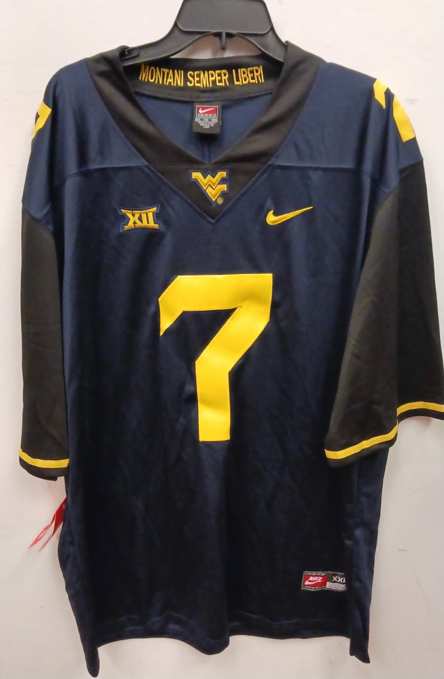 Will Grier West Virginia Mountaineers Official NCAA Jersey product image 2