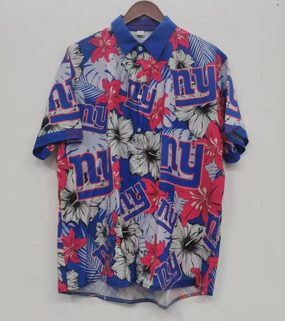 New York Giants Official NFL Floral Palm shirt adult sizes product image 1
