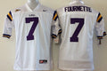 Leonard Fournette LSU Tigers Official NCAA Jersey white product image 1