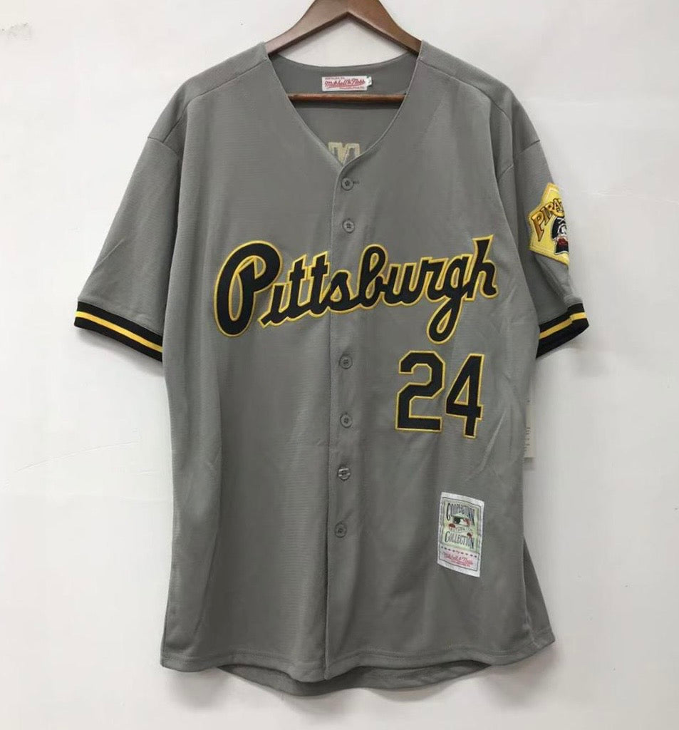 Barry Bonds Pittsburgh Pirates Official MLB Jersey Mitchell product image 2