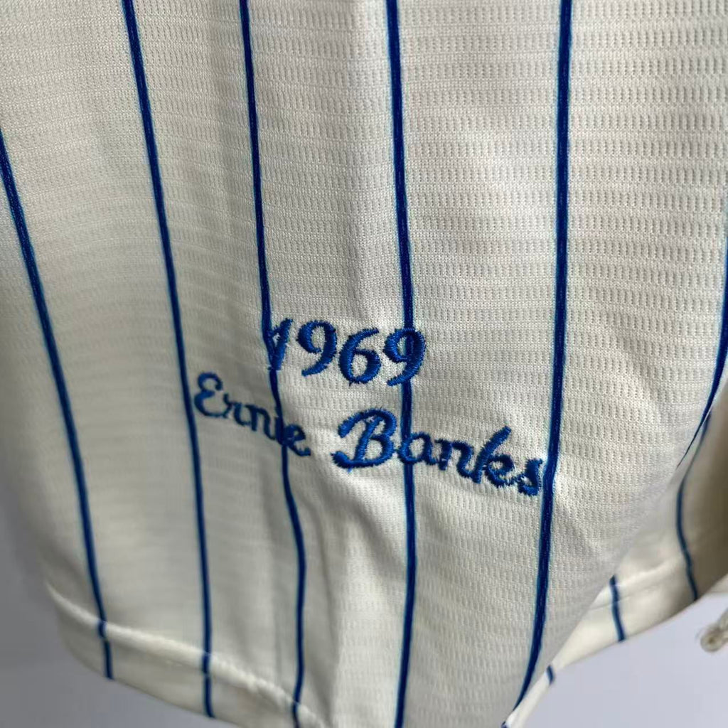 Ernie Banks Chicago Cubs Jersey 1969 Cooperstown Collection product image 4