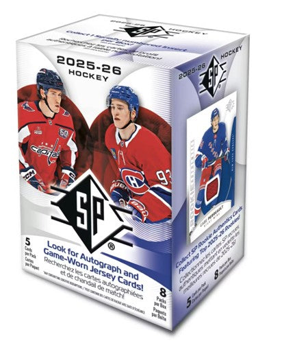 NHL Upper Deck SP 2025-2026 Hockey Cards Blaster Box Trading Cards product image 1, provided for visual reference and